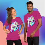 NekkoMeneko Art Unisex t-shirt