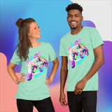 NekkoMeneko Art Unisex t-shirt