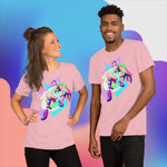 NekkoMeneko Art Unisex t-shirt