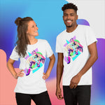 NekkoMeneko Art Unisex t-shirt